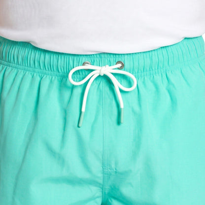 Traje de Baño Hombre Liso Verde Agua KT