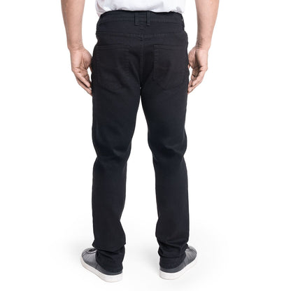 Pantalón Hombre Jeans Negro Spandex Slim Fit KT - Sensez