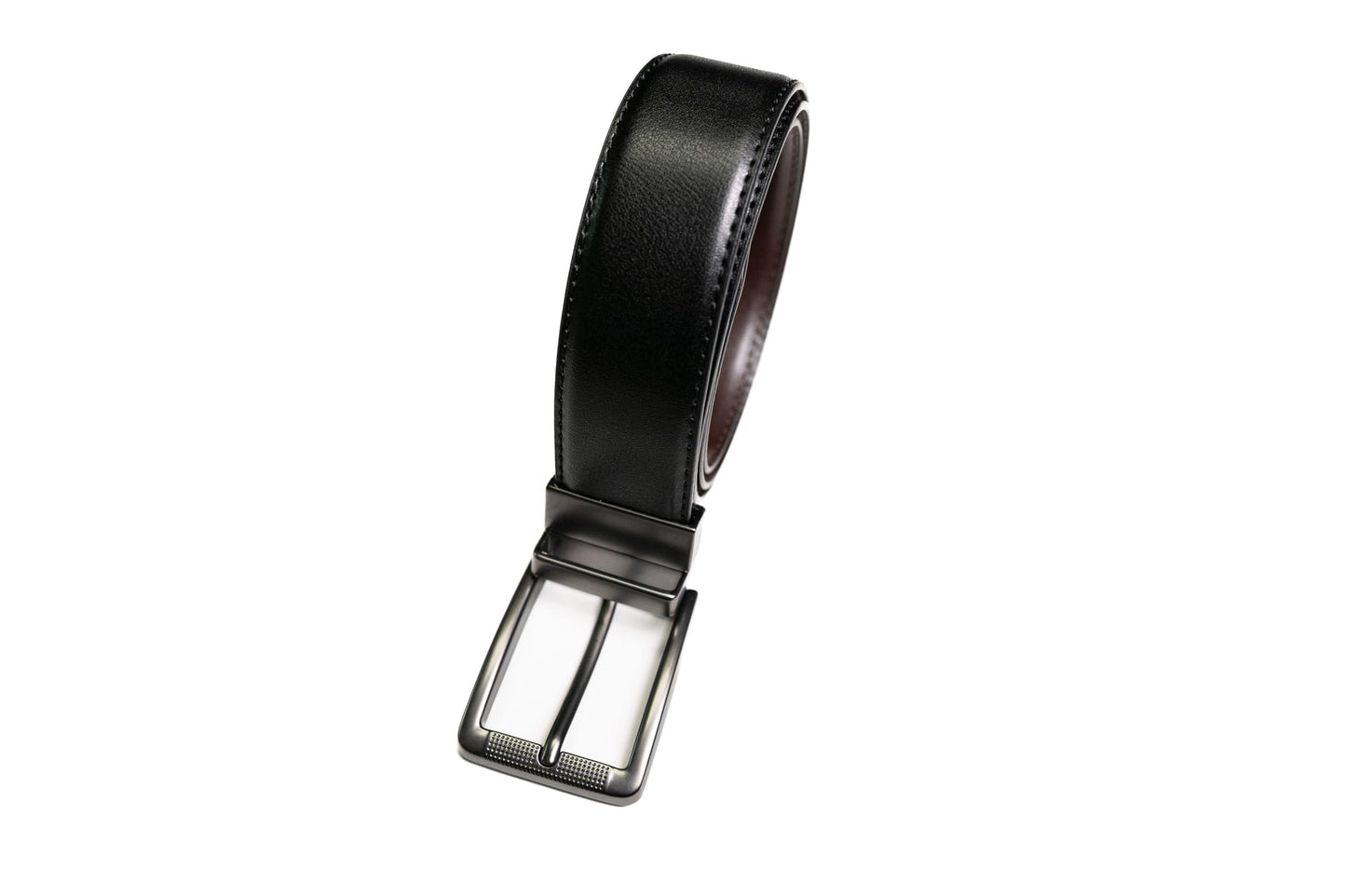 Cinturón Hombre 100% Cuero Reversible Café/Negro - Sensez