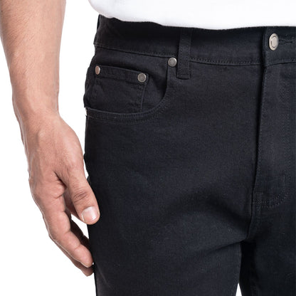 Pantalón Hombre Jeans Negro Spandex Slim Fit KT - Sensez