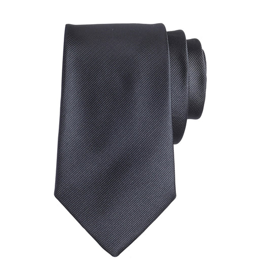 Corbata Hombre Lisa Negra