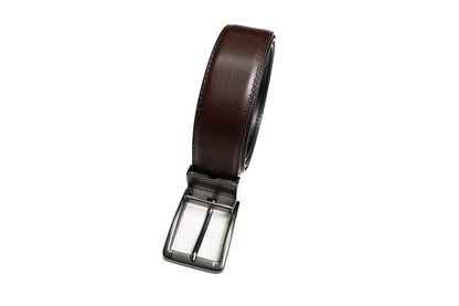 Cinturón Hombre 100% Cuero Reversible Café/Negro - Sensez