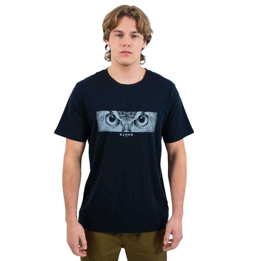 Polera Hombre Manga Corta Lifestyle Negro