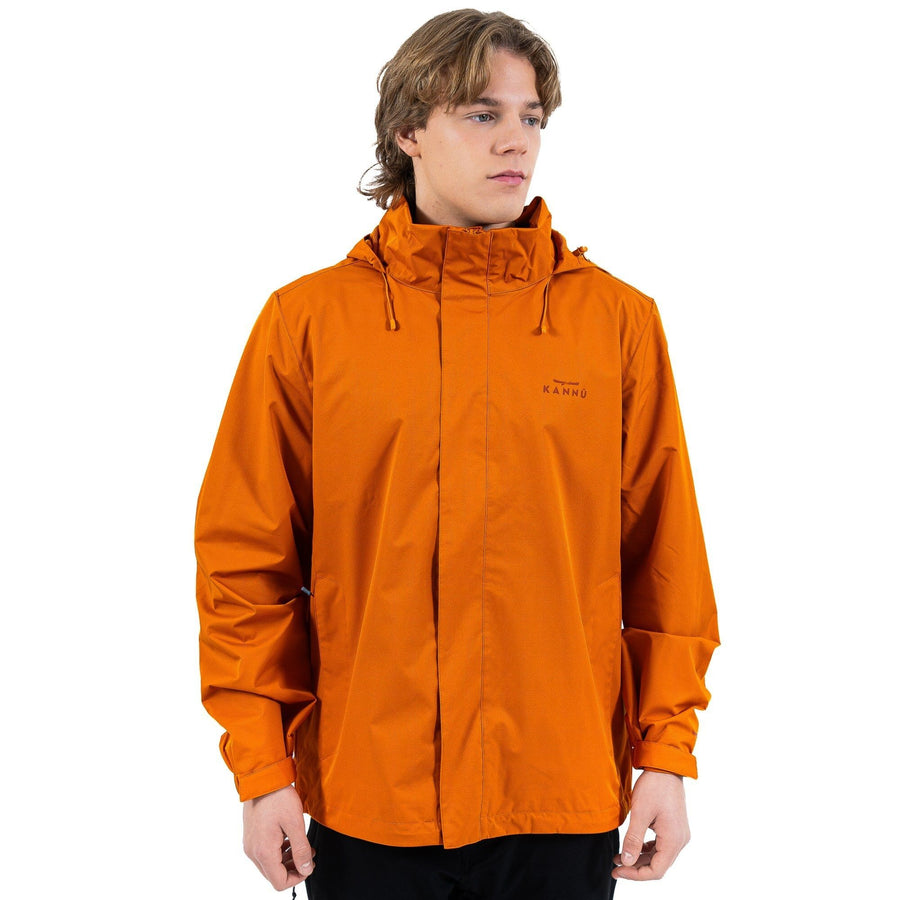 Softshell Cortavientos Hombre Tunquen Naranjo