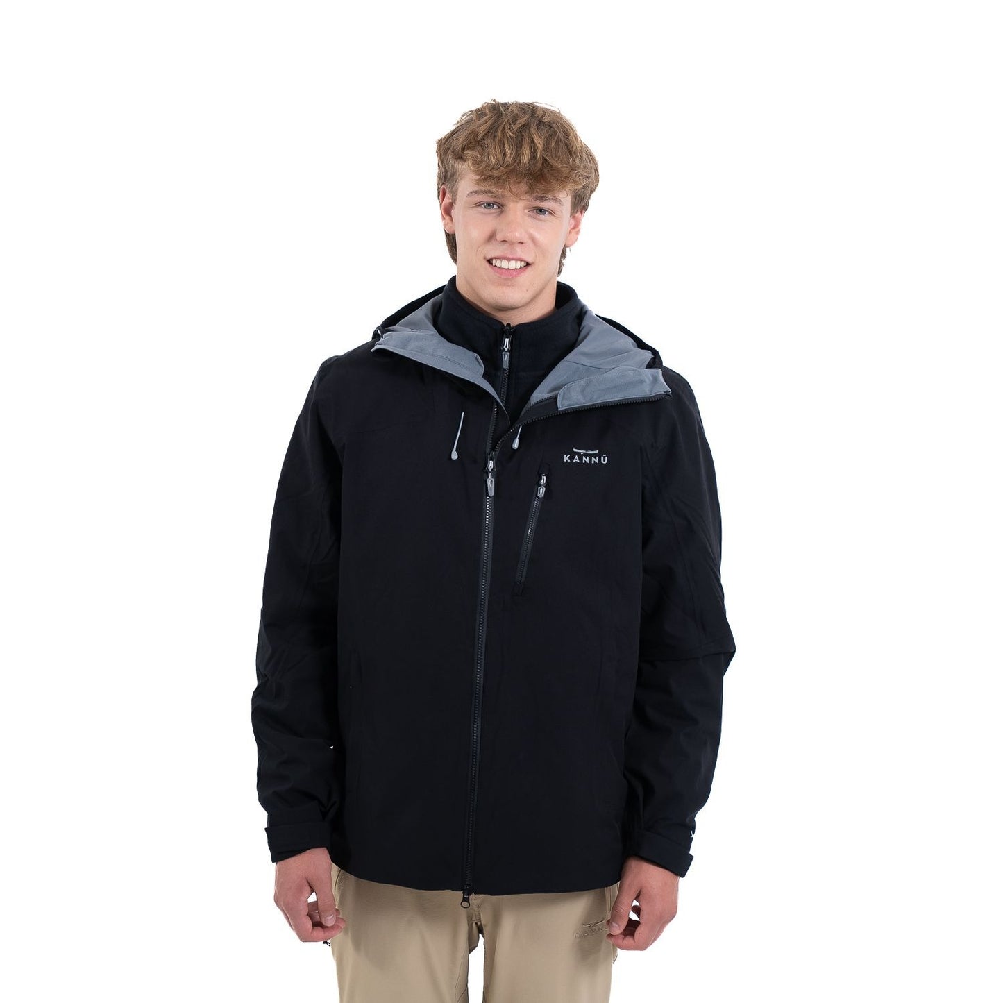 Parka Hombre 3 en 1 Negro