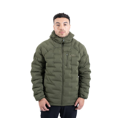 Parka Hombre Térmica Verde Musgo Caiquen - Sensez