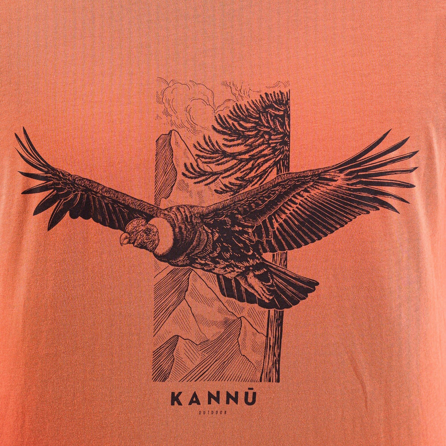 Polera Hombre Manga Corta Lifestyle Terracota