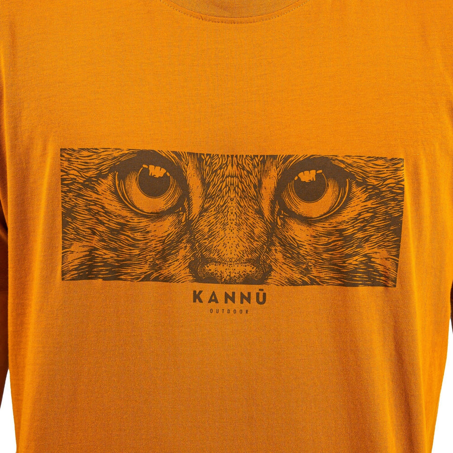 Polera Hombre Manga Corta Lifestyle Naranjo