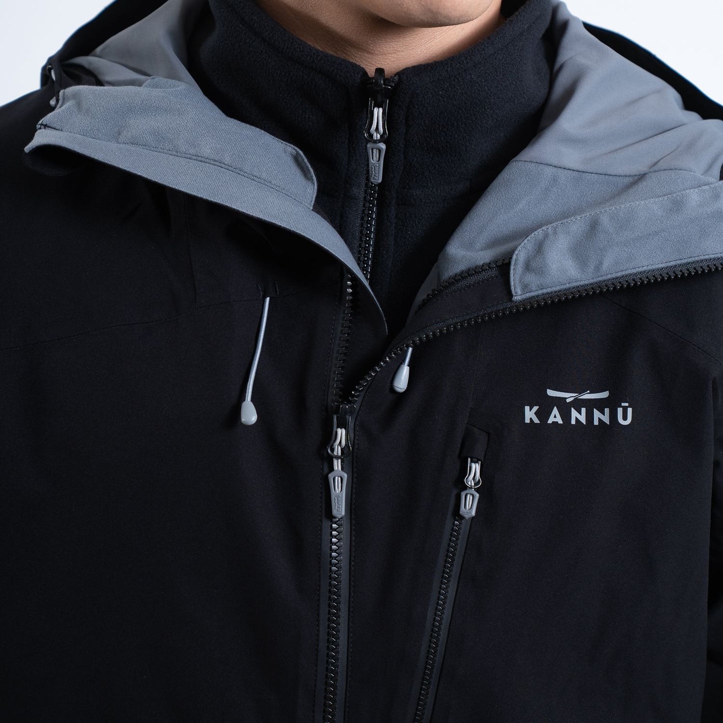 Parka Hombre 3 en 1 Negro