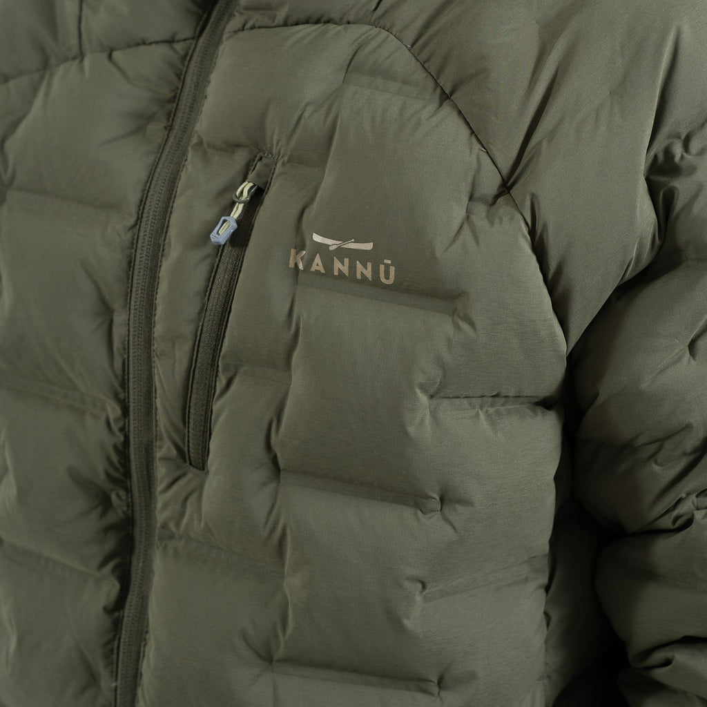 Parka Hombre Térmica Verde Musgo Caiquen