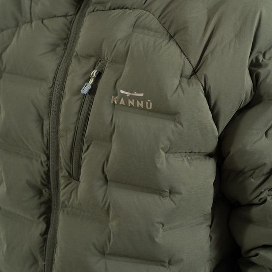 Parka Hombre Térmica Verde Musgo Caiquen - Sensez