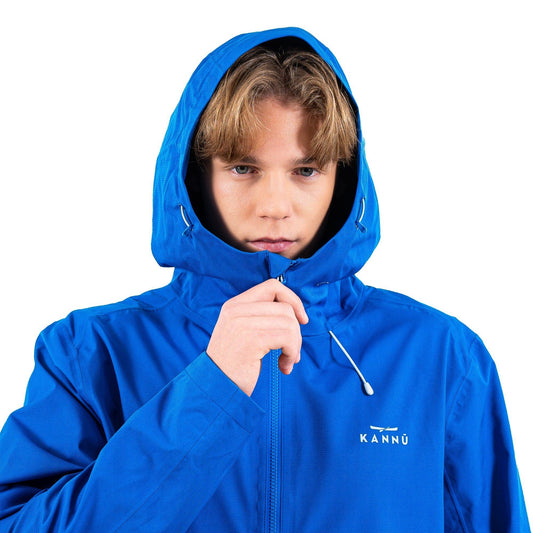 Parka Hombre Liviana Impermeable Aysén 10K Azul