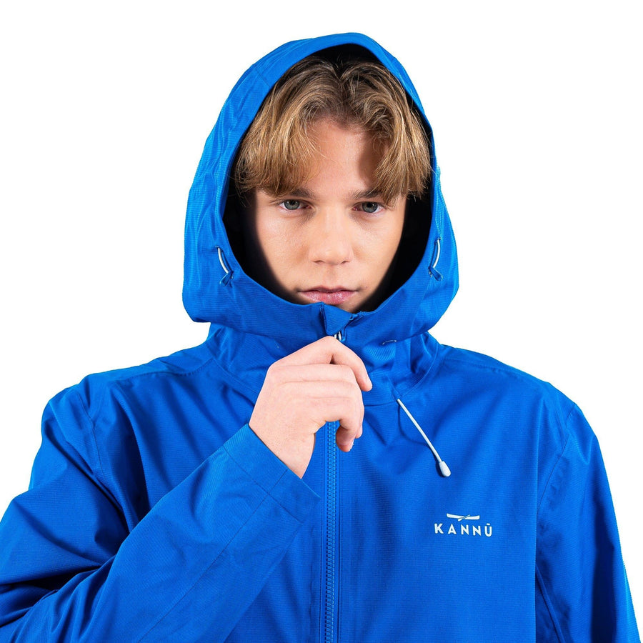 Parka Hombre Liviana Impermeable Aysén 10K Azul