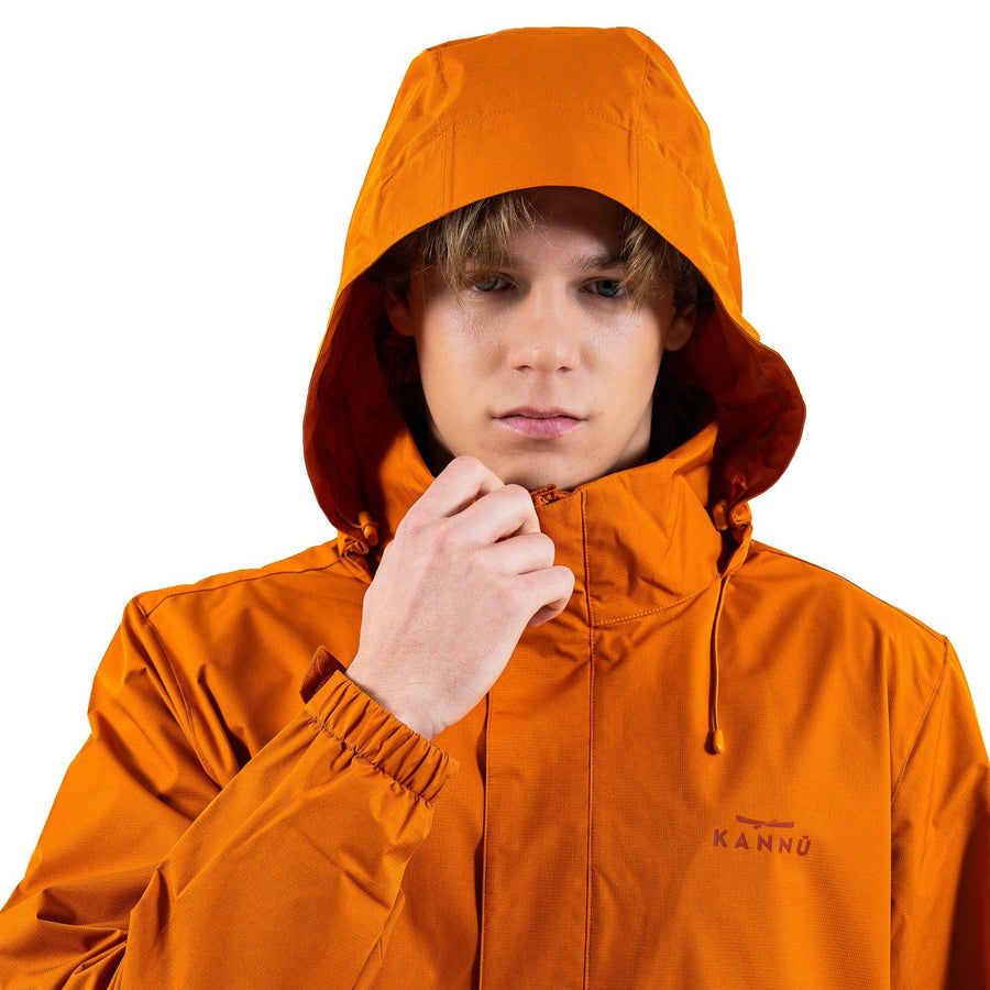 Softshell Cortavientos Hombre Tunquen Naranjo