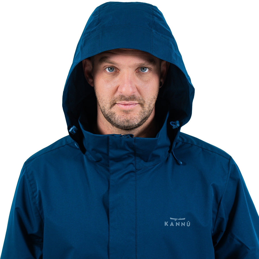 Softshell Cortavientos Hombre Tunquen Azul