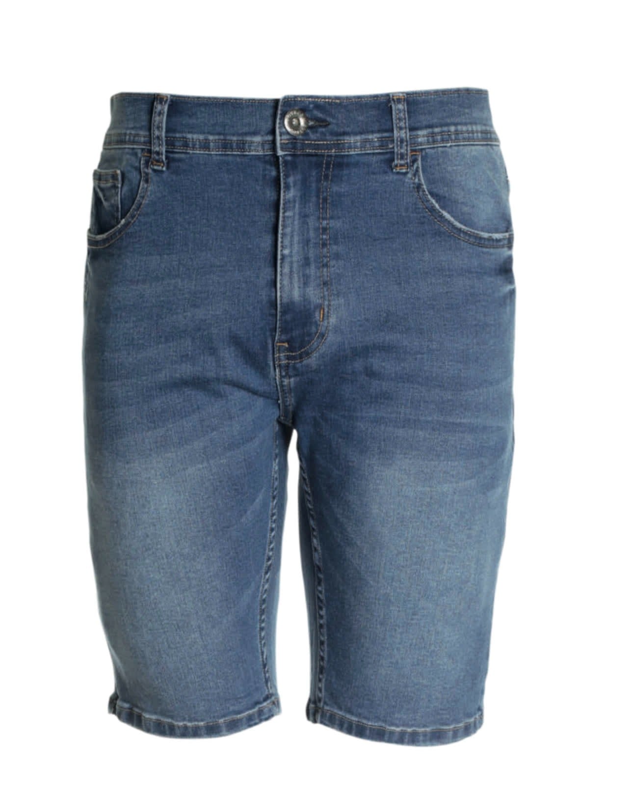 Bermuda Hombre Jeans Azul PT