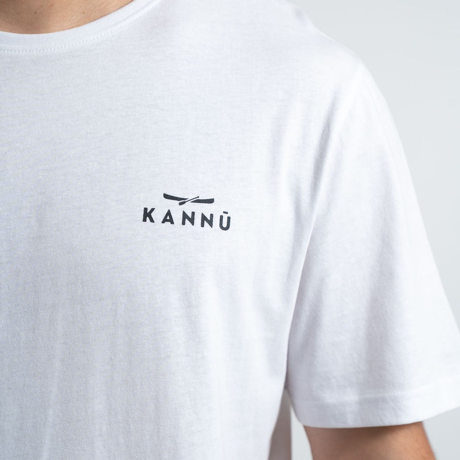 Polera Hombre Manga Corta Mini Logo Algodon Organico