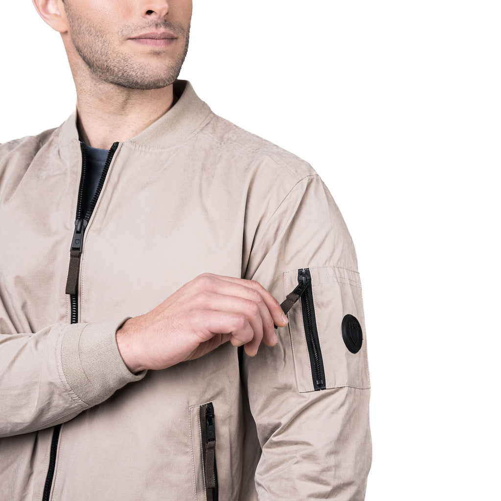 Chaqueta Hombre Bomber Khaki