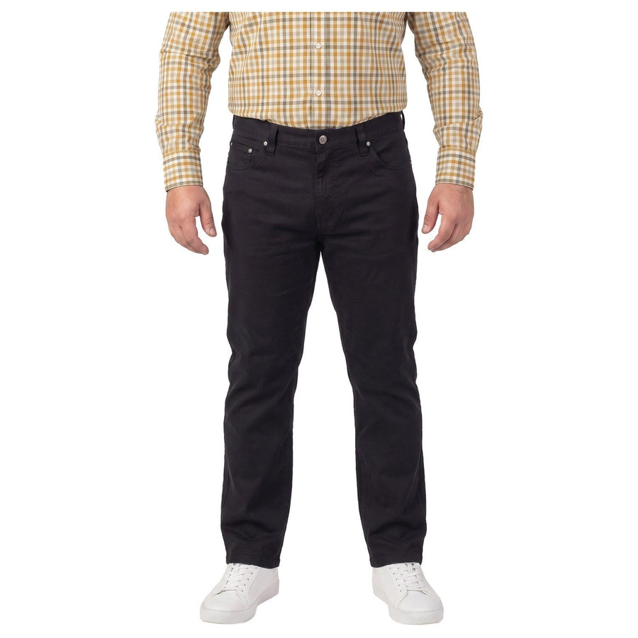 Pantalón Hombre 5 bolsillos Spandex Regular Fit  Negro