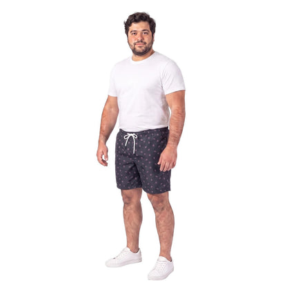 Traje de Baño Hombre Diseño Negro KT