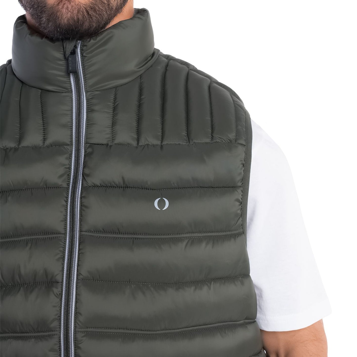 Parka Hombre Acolchada Sin Mangas Navarra Verde PT