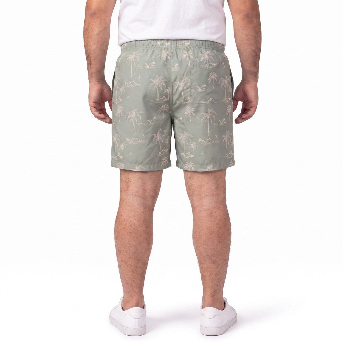 Traje de Baño Hombre Diseño Verde KT