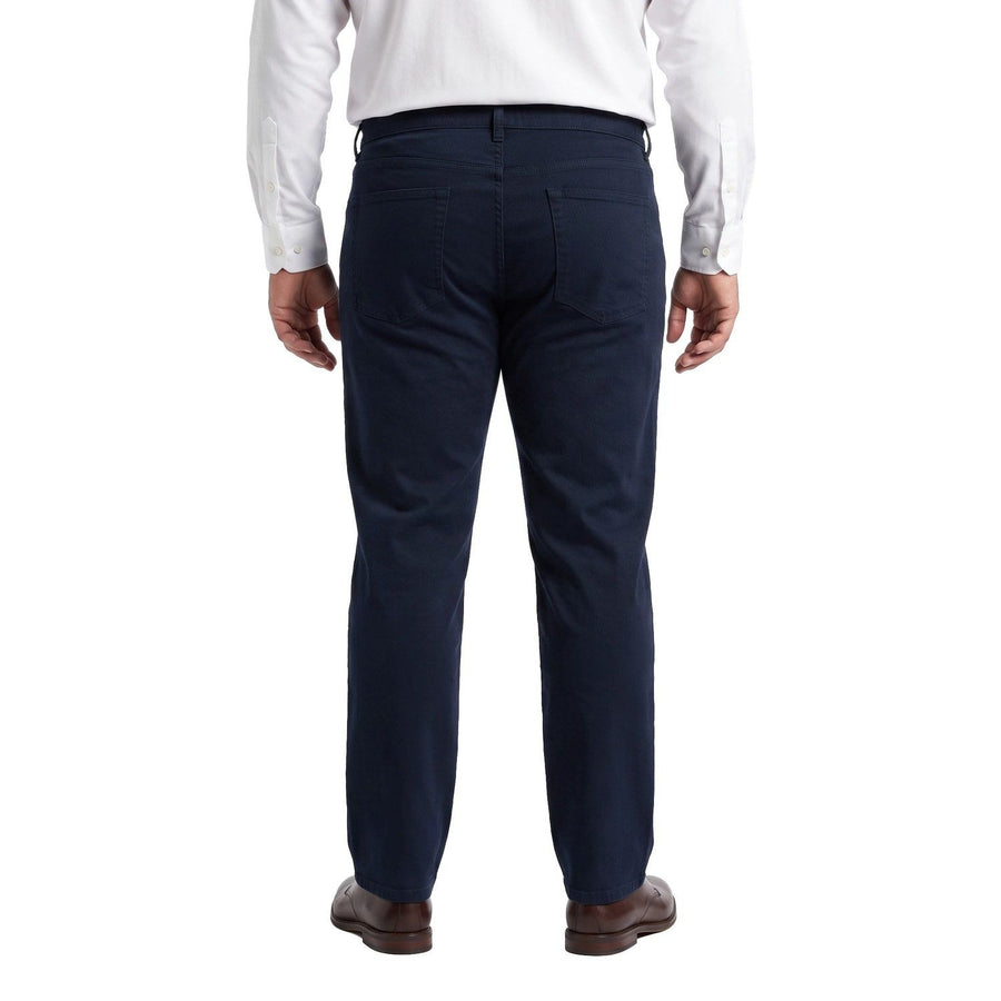 Pantalón Hombre 5 Bolsillos Spandex Regular Fit  Azul Marino