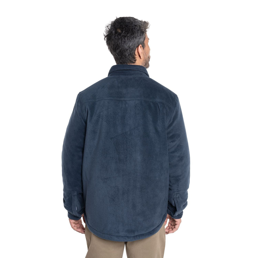 Chaqueta Hombre Micropolar Liviana y Abrigada  Regular Fit Azul Marino