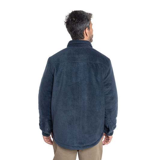 Chaqueta Hombre Micropolar Liviana y Abrigada Regular Fit Azul Marino - Sensez
