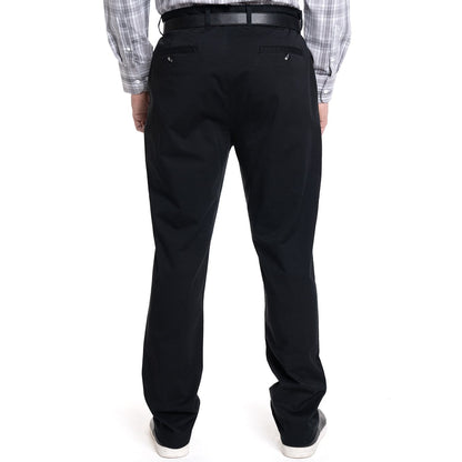 Pantalon Hombre Gabardina Slim Fit Negro - Sensez