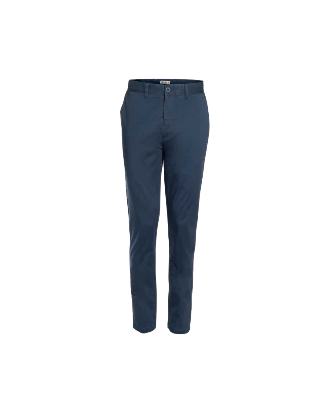 Pantalon Hombre Gabardina Slim Fit Azul Marino