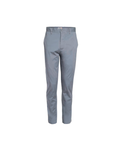 Pantalon Hombre Gabardina Slim Fit Gris Claro
