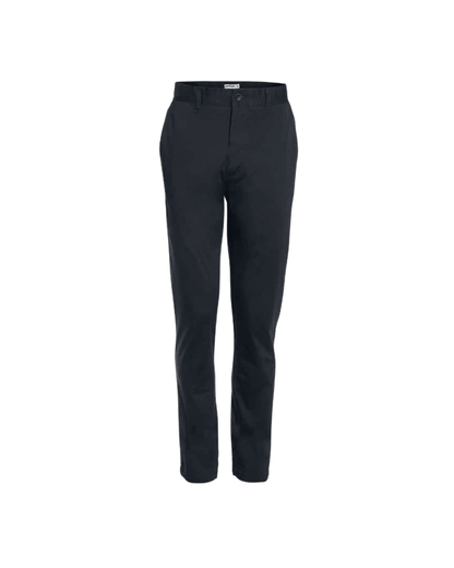 Pantalon Hombre Gabardina Slim Fit Negro - Sensez