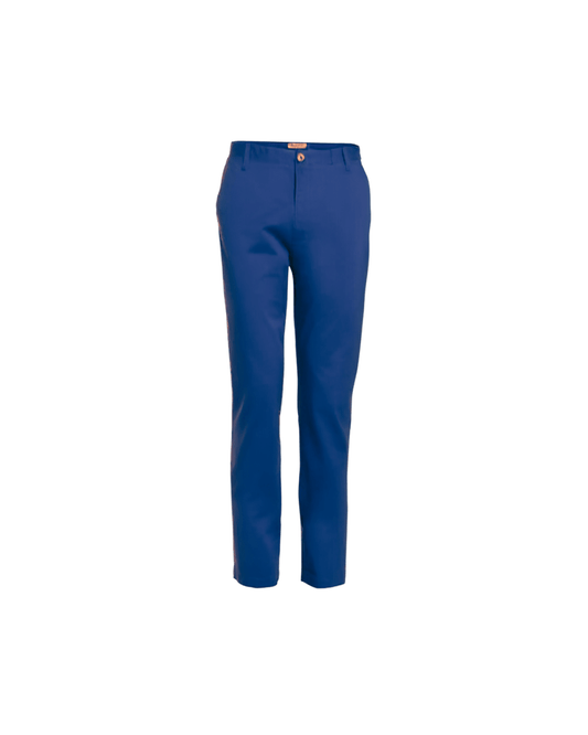 Pantalon Hombre Gabardina Regular Fit Azul Rey - Sensez