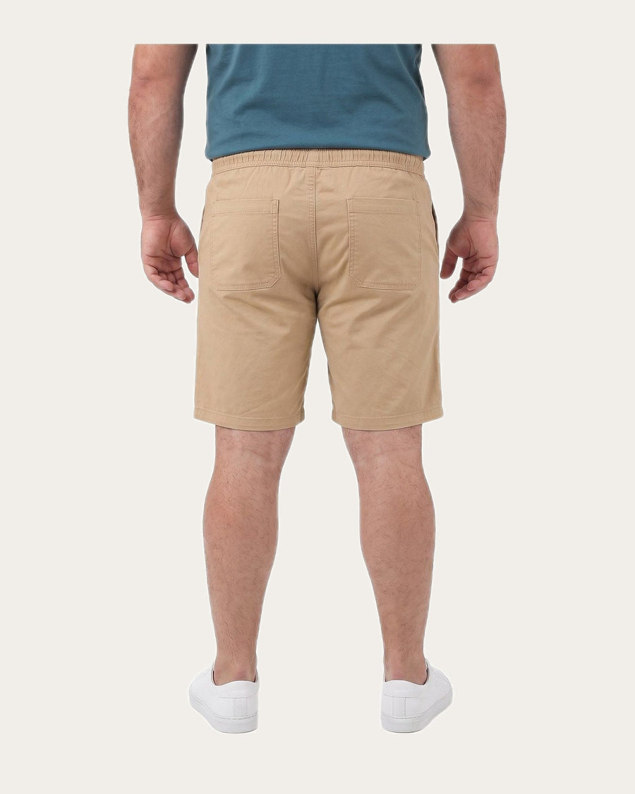 Bermuda Hombre Jogger Beige · foto 2