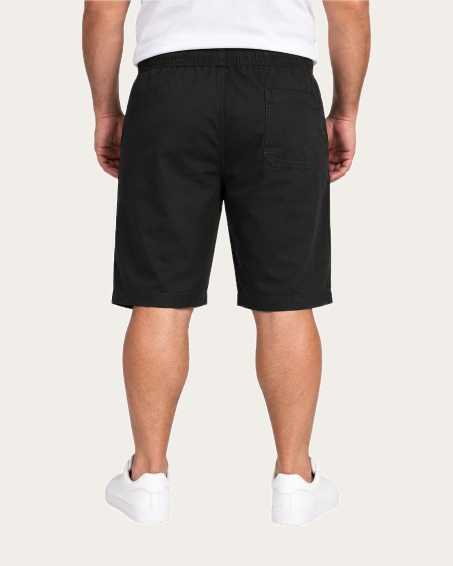 Bermuda Hombre Jogger Regular Fit Negro · foto 2
