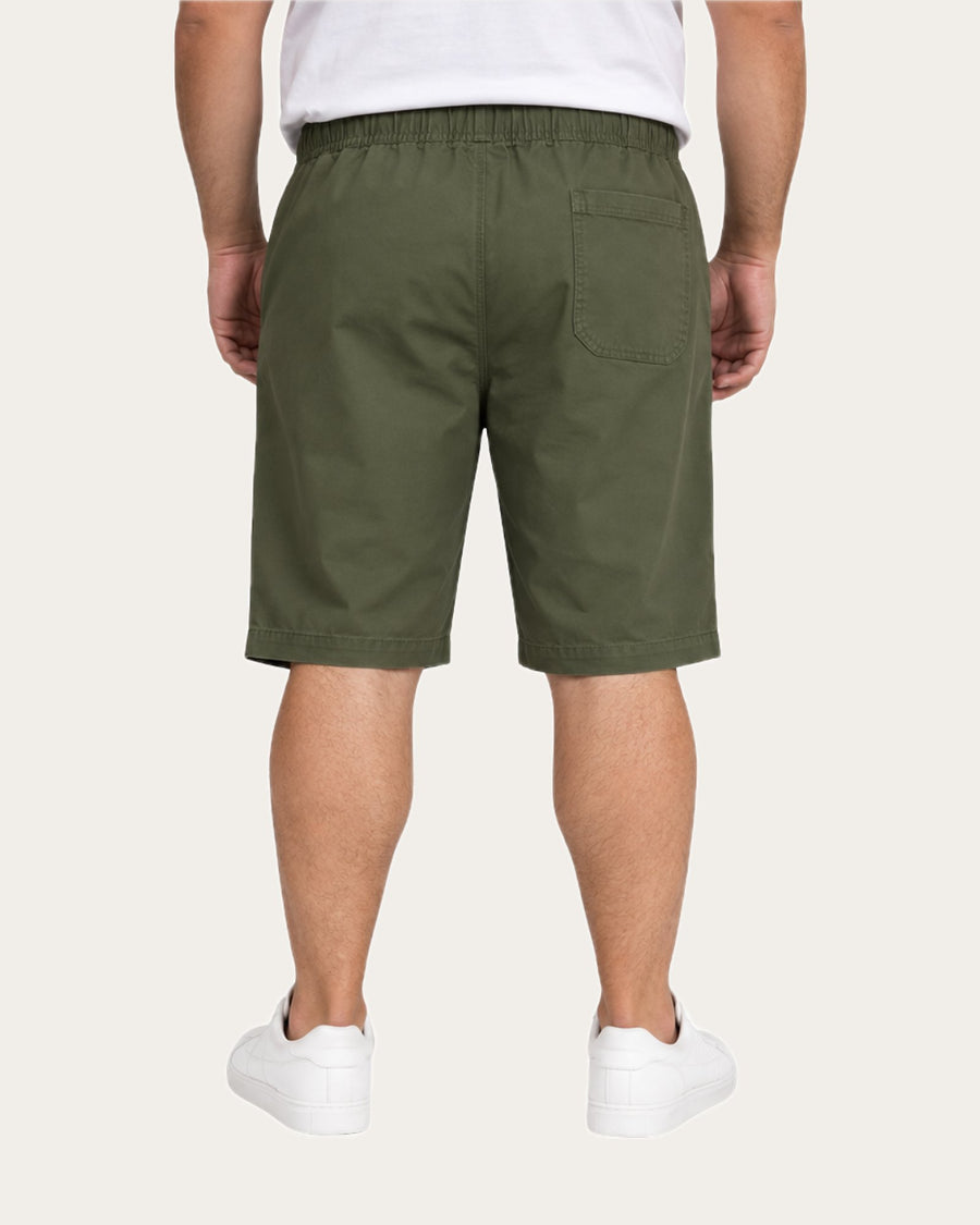 Bermuda Hombre Jogger Regular Fit Verde Oliva · foto 2