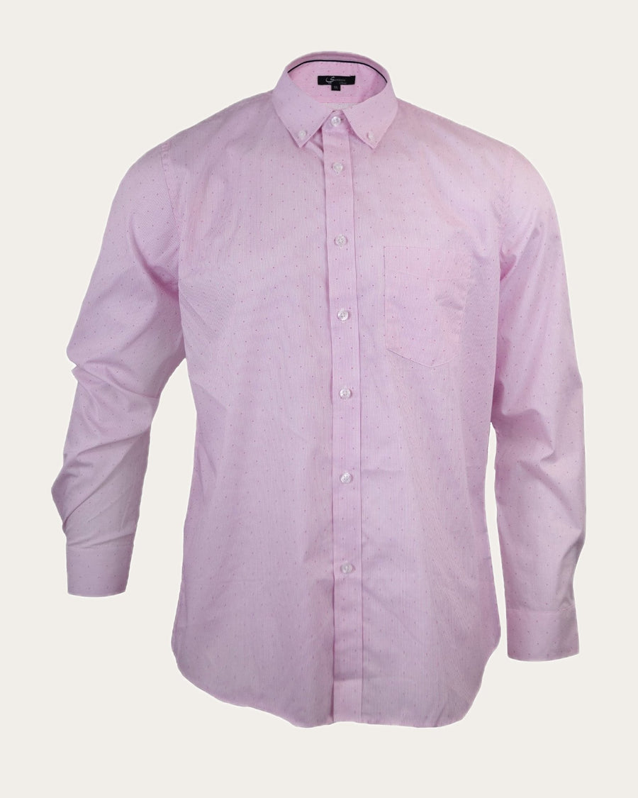 Camisa Hombre Alfaro Sport Rosado Con Bolsillo · foto 5