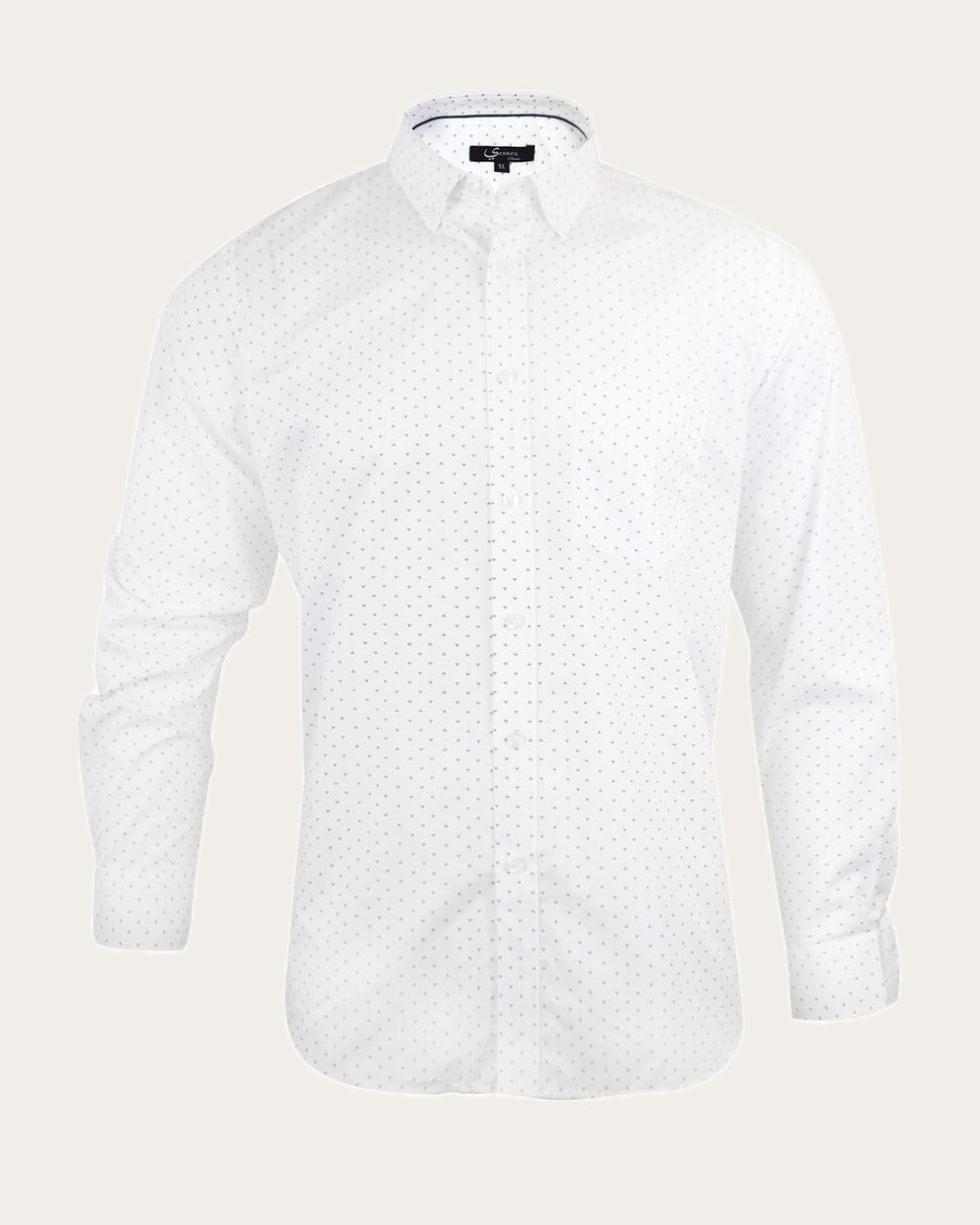 Camisa Hombre Greco Sport Blanco Con bolsillo · foto 7