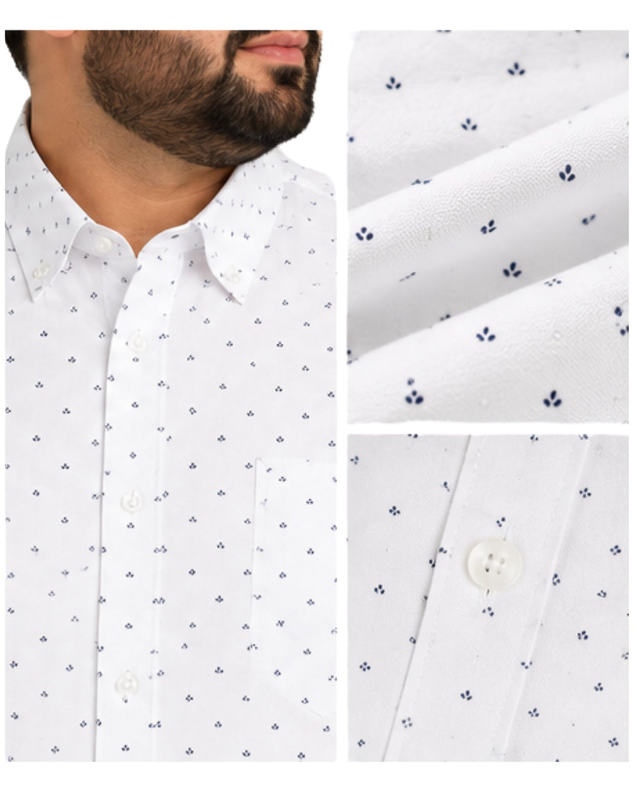 Camisa Hombre Greco Sport Blanco Sin bolsillo · foto 3