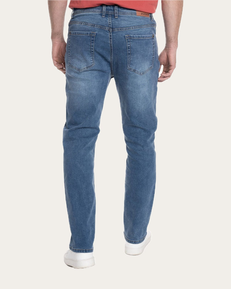 Pantalon Hombre Jeans Azul Berlin Regular Fit · foto 3