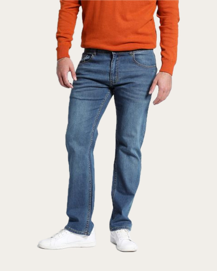 Pantalon Hombre Jeans Azul Slim Fit PT · foto 1