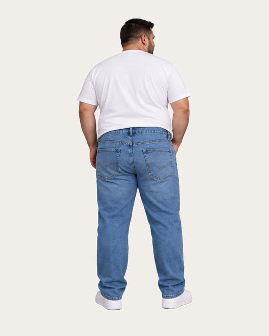 Pantalon Hombre Jeans Spandex Regular Fit KT