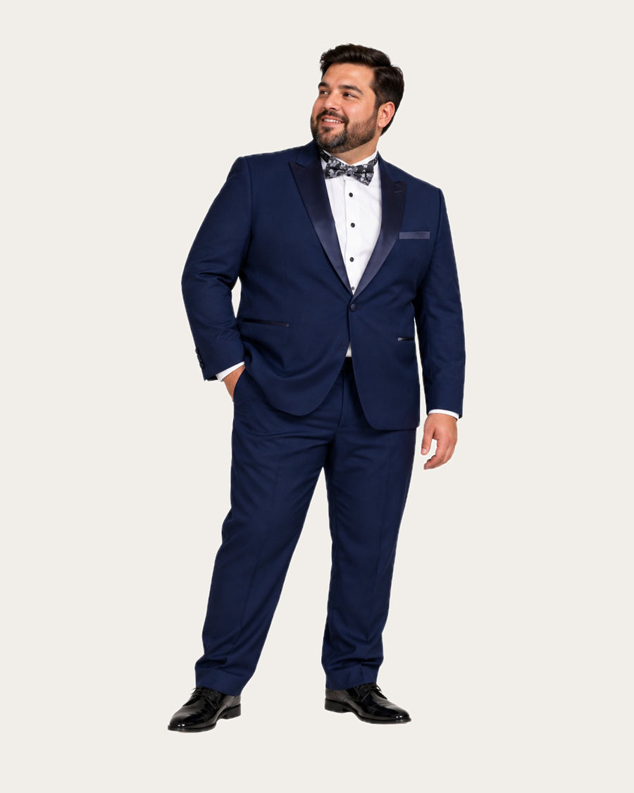Smoking Hombre Slim Fit Azul Cobalto AC · foto 1