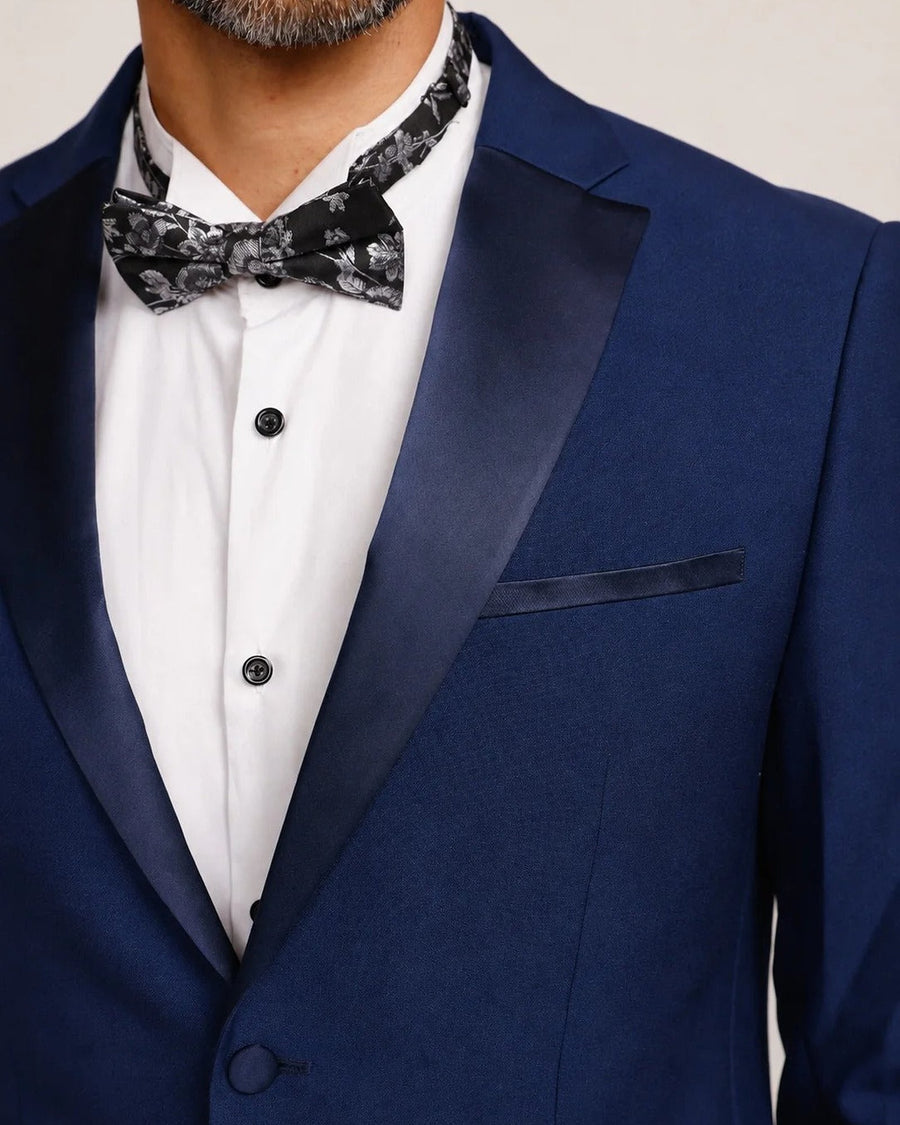 Smoking Hombre Slim Fit Azul Cobalto AC · foto 3