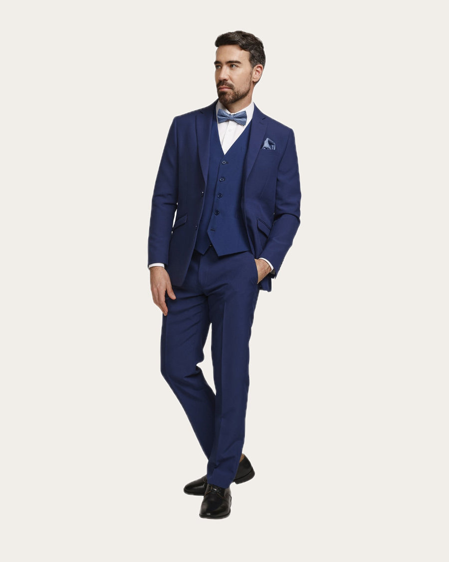 Traje Hombre Azul Cobalto Minimat FL · foto 1