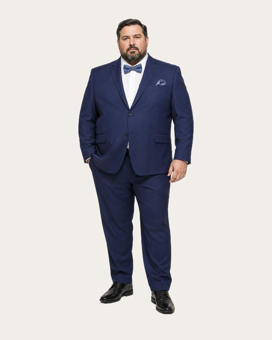 Traje Hombre Azul Cobalto Minimat FL Talla Grande · foto 1