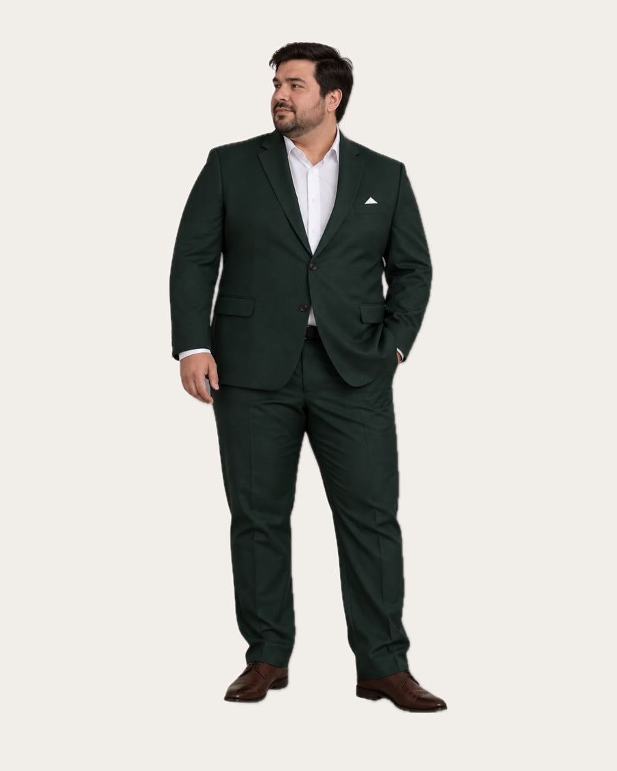 Traje Hombre Verde Minimat FL Talla Grande · foto 1